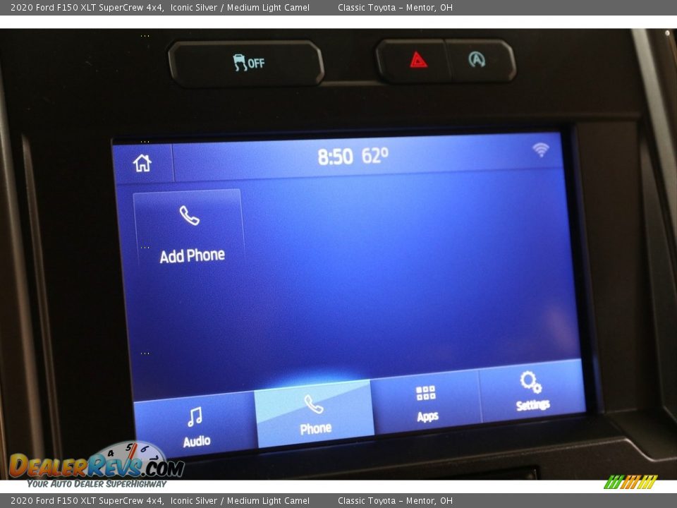 2020 Ford F150 XLT SuperCrew 4x4 Iconic Silver / Medium Light Camel Photo #15