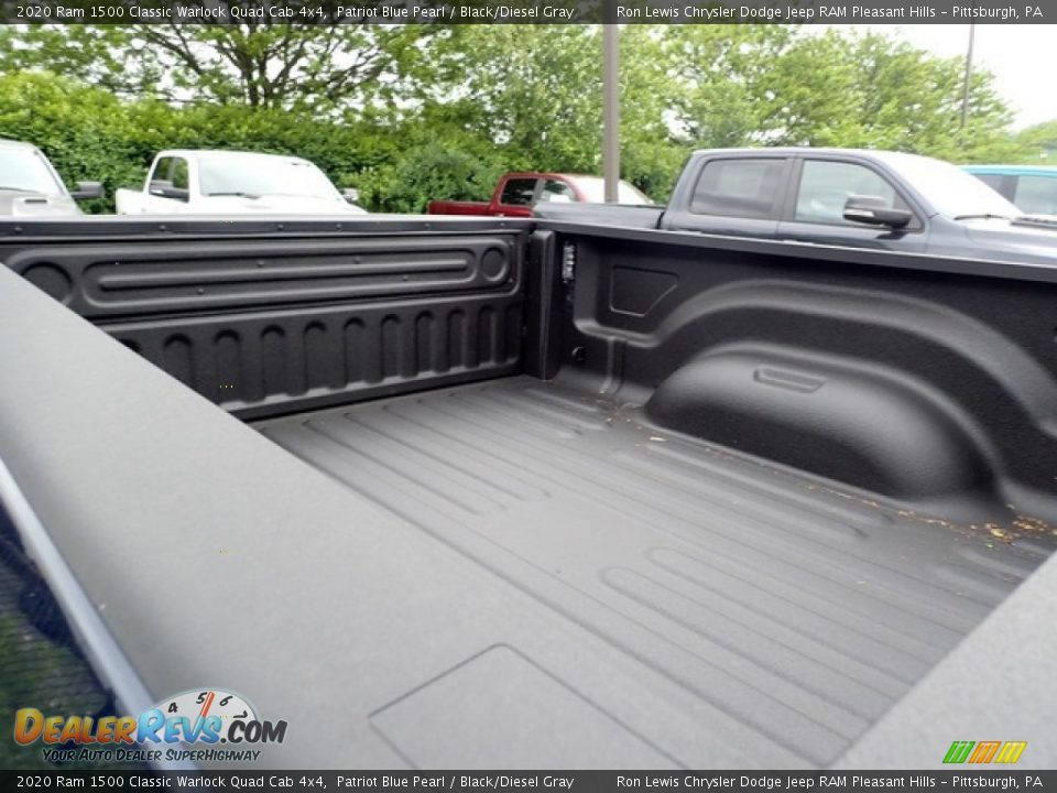 2020 Ram 1500 Classic Warlock Quad Cab 4x4 Patriot Blue Pearl / Black/Diesel Gray Photo #11