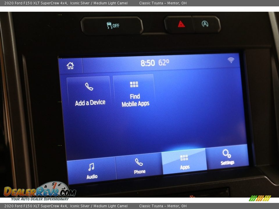 2020 Ford F150 XLT SuperCrew 4x4 Iconic Silver / Medium Light Camel Photo #16