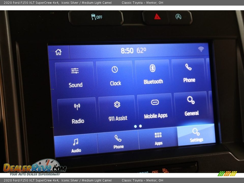 2020 Ford F150 XLT SuperCrew 4x4 Iconic Silver / Medium Light Camel Photo #17