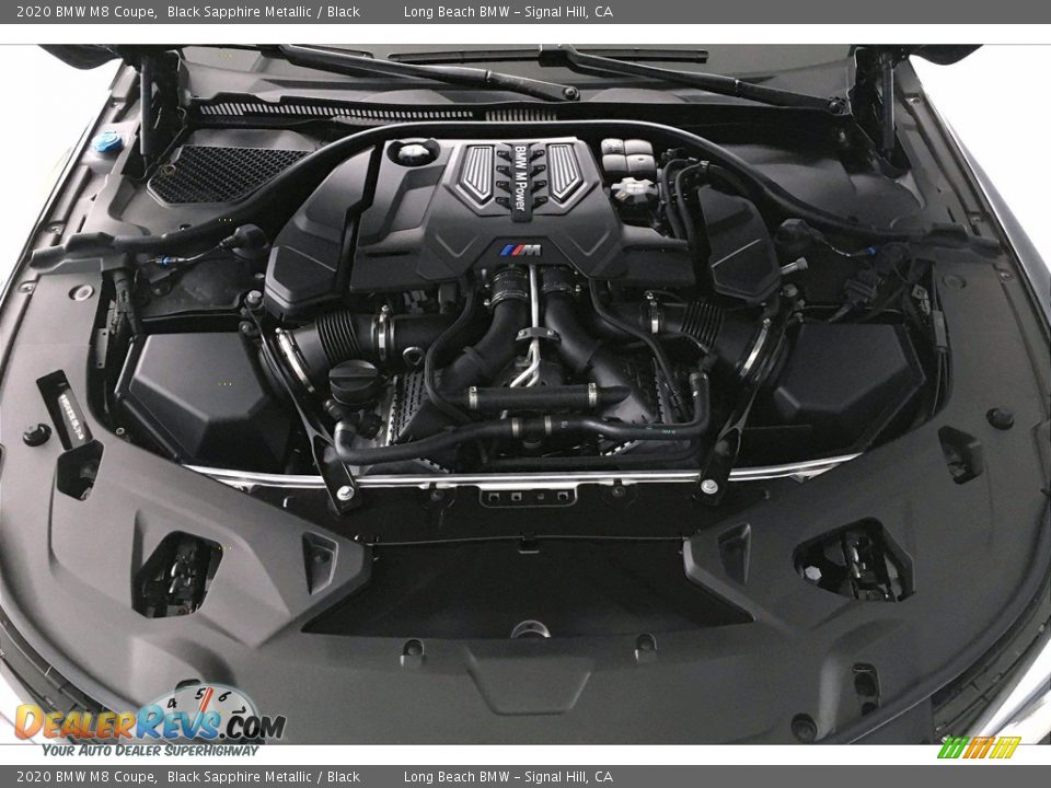 2020 BMW M8 Coupe 4.4 Liter M TwinPower Turbocharged DOHC 32-Valve VVT V8 Engine Photo #10