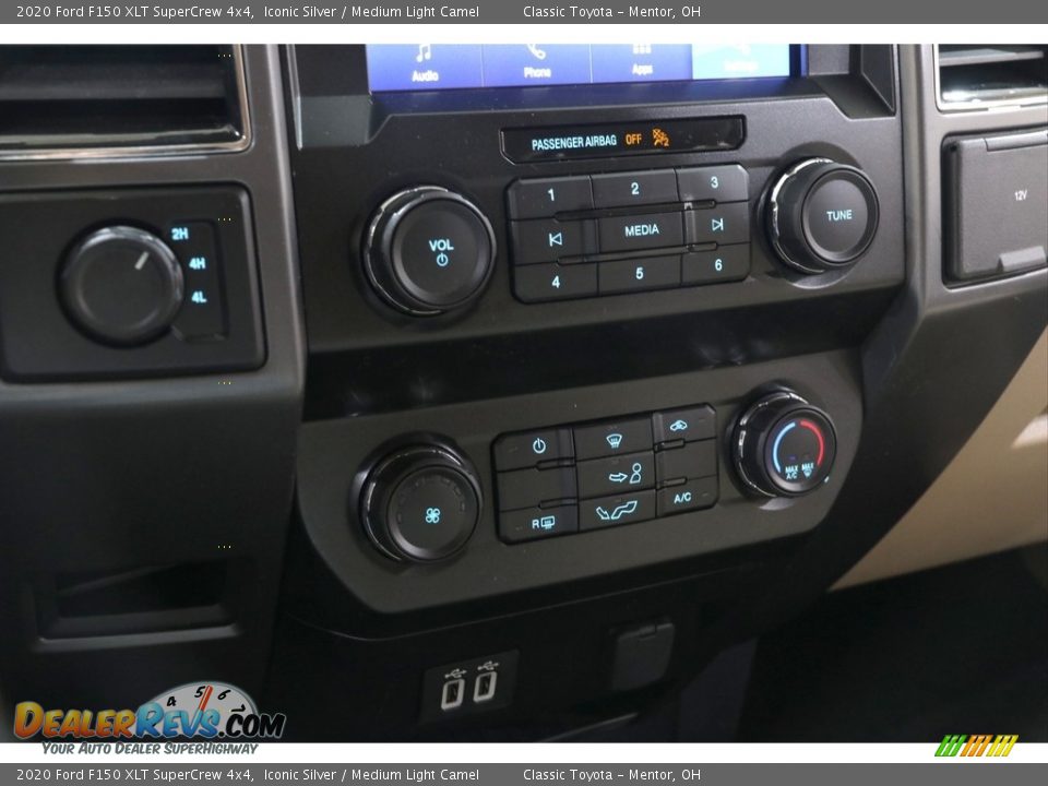 2020 Ford F150 XLT SuperCrew 4x4 Iconic Silver / Medium Light Camel Photo #21