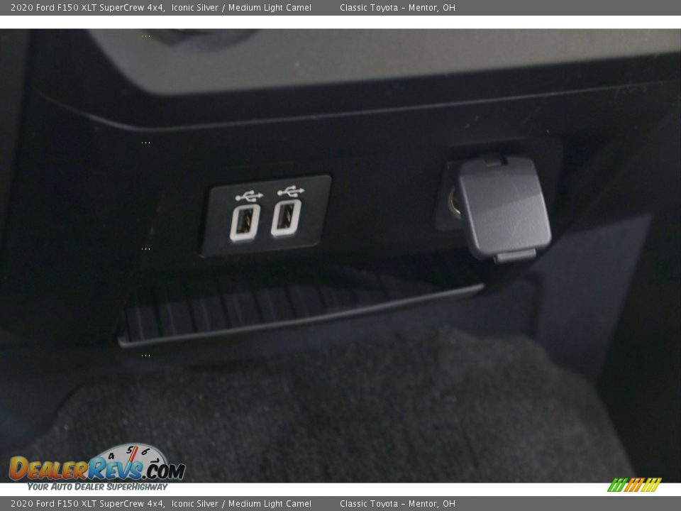 2020 Ford F150 XLT SuperCrew 4x4 Iconic Silver / Medium Light Camel Photo #22