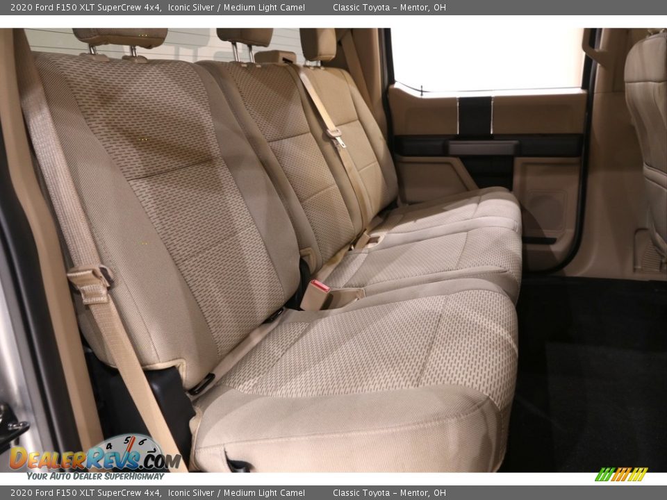 2020 Ford F150 XLT SuperCrew 4x4 Iconic Silver / Medium Light Camel Photo #24