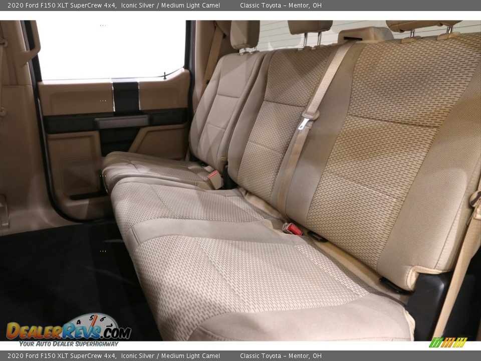 2020 Ford F150 XLT SuperCrew 4x4 Iconic Silver / Medium Light Camel Photo #25
