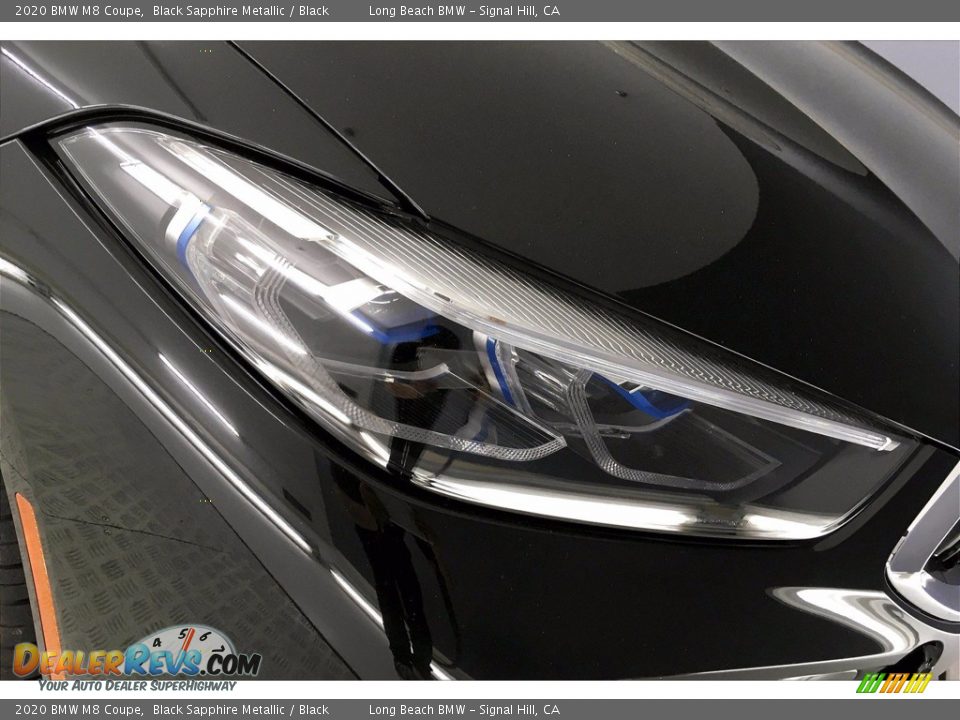 2020 BMW M8 Coupe Black Sapphire Metallic / Black Photo #14