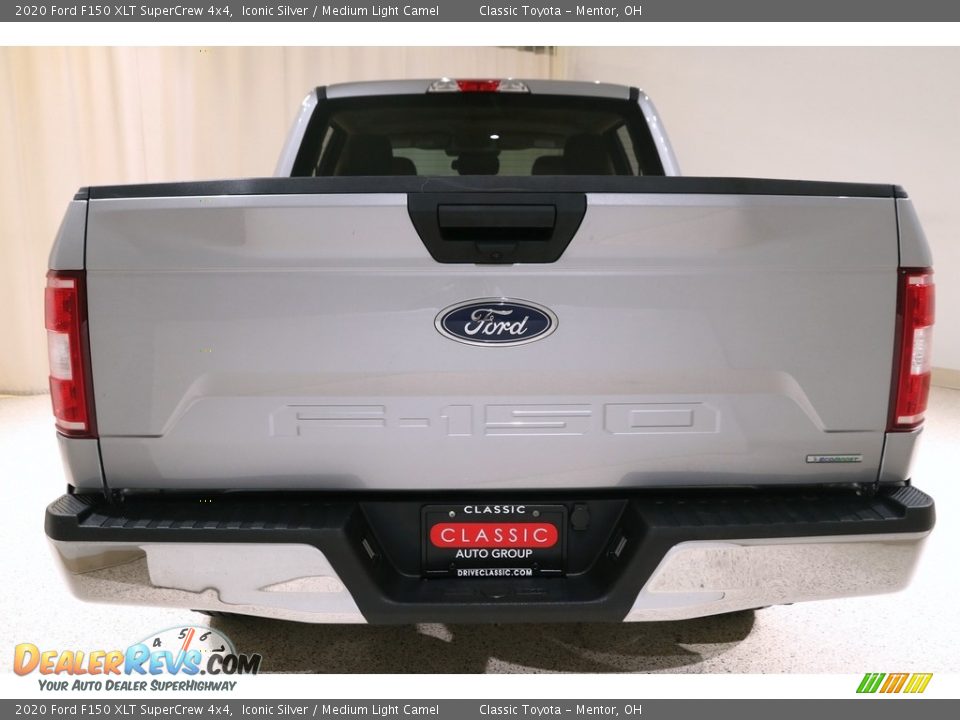 2020 Ford F150 XLT SuperCrew 4x4 Iconic Silver / Medium Light Camel Photo #26
