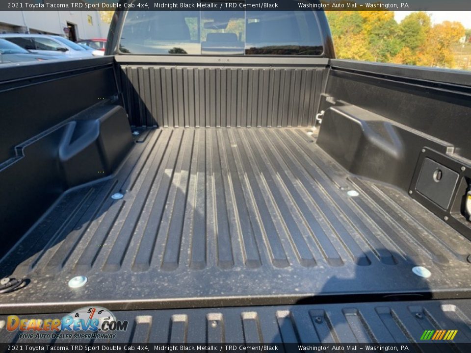 2021 Toyota Tacoma TRD Sport Double Cab 4x4 Midnight Black Metallic / TRD Cement/Black Photo #26