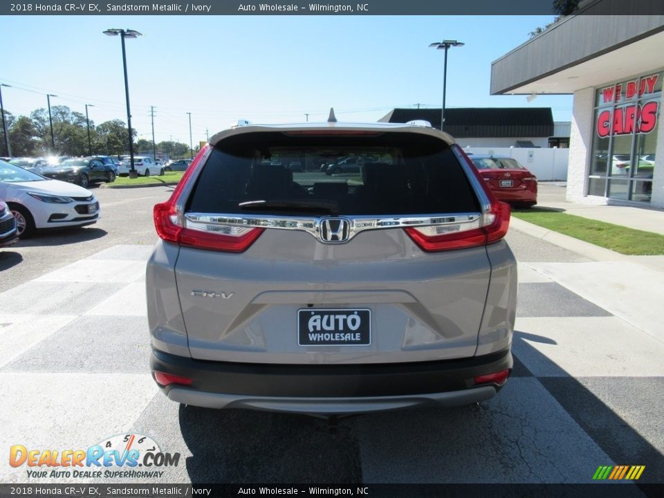 2018 Honda CR-V EX Sandstorm Metallic / Ivory Photo #4