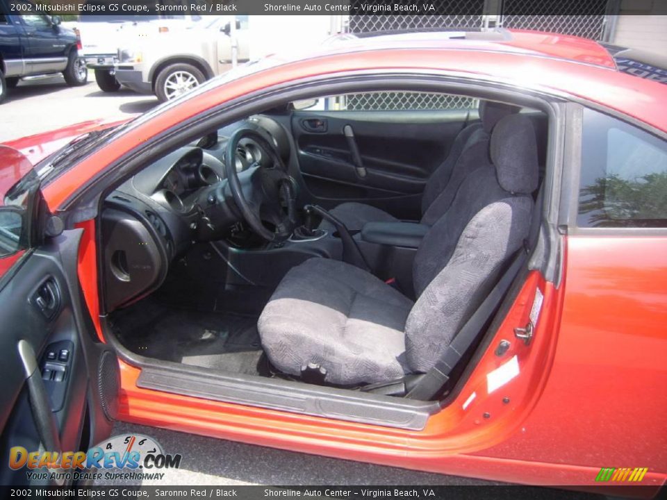 2002 Mitsubishi Eclipse GS Coupe Saronno Red / Black Photo #7