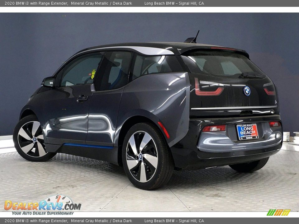 2020 BMW i3 with Range Extender Mineral Gray Metallic / Deka Dark Photo #3