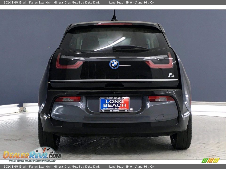 2020 BMW i3 with Range Extender Mineral Gray Metallic / Deka Dark Photo #4