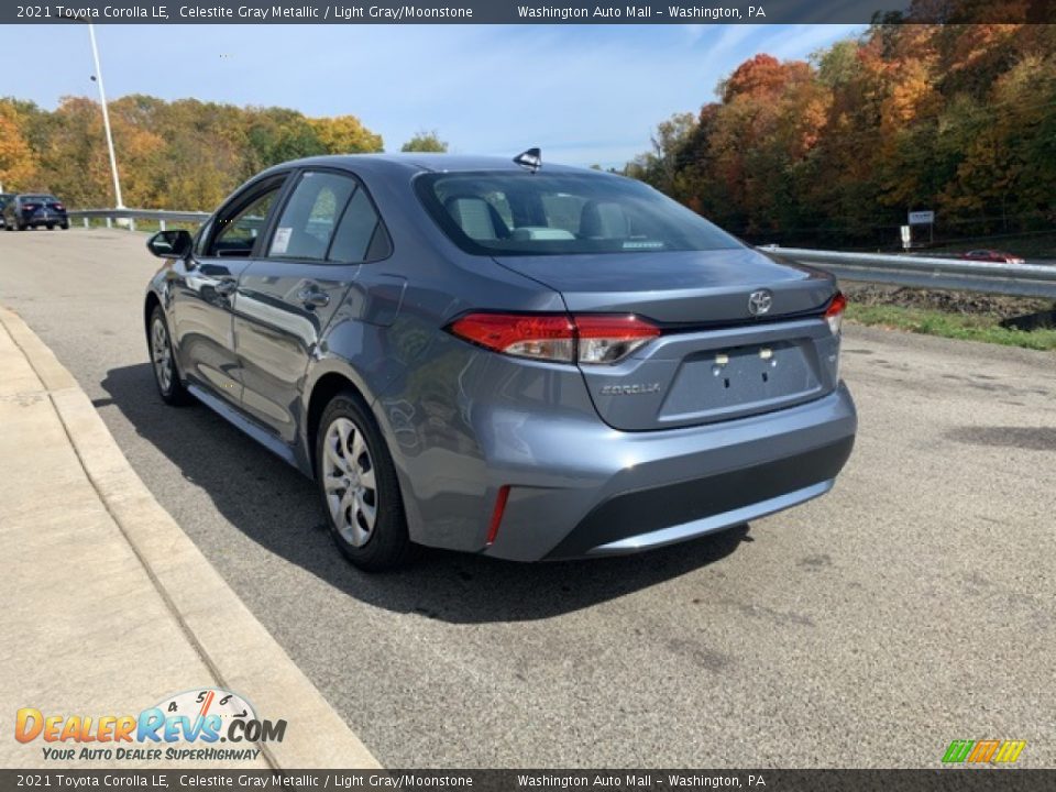 2021 Toyota Corolla LE Celestite Gray Metallic / Light Gray/Moonstone Photo #2