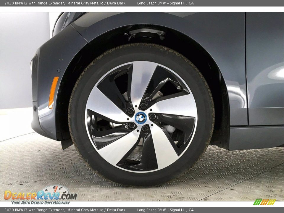 2020 BMW i3 with Range Extender Mineral Gray Metallic / Deka Dark Photo #12