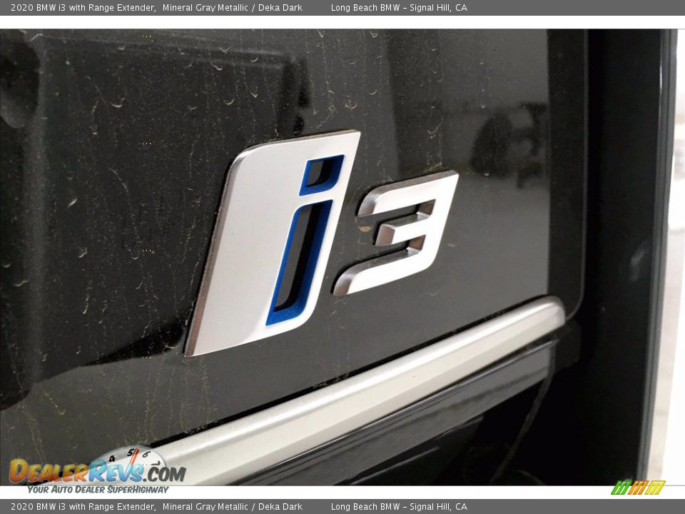 2020 BMW i3 with Range Extender Mineral Gray Metallic / Deka Dark Photo #16