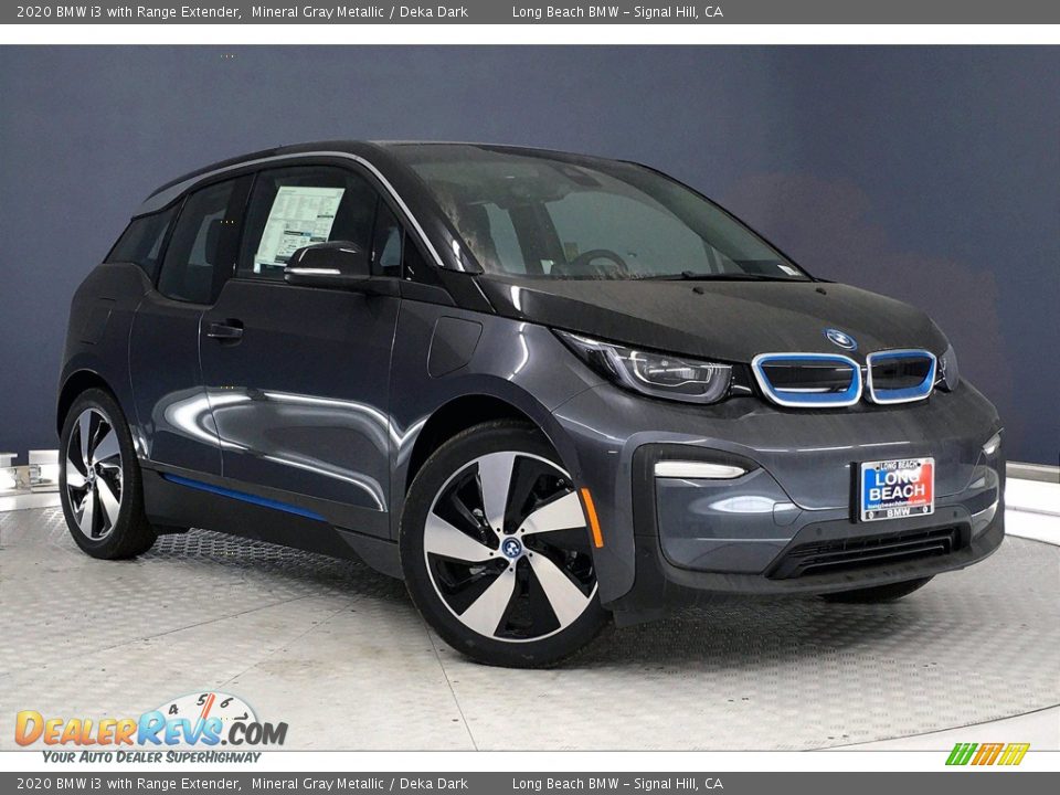 2020 BMW i3 with Range Extender Mineral Gray Metallic / Deka Dark Photo #19