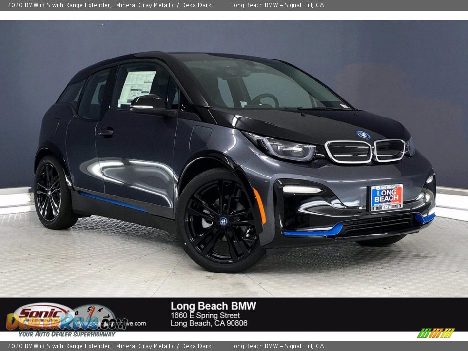 2020 BMW i3 S with Range Extender Mineral Gray Metallic / Deka Dark Photo #1