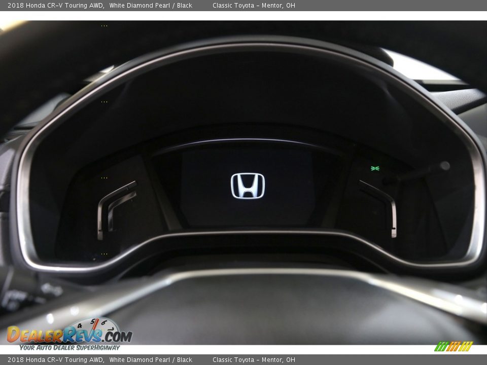 2018 Honda CR-V Touring AWD White Diamond Pearl / Black Photo #8