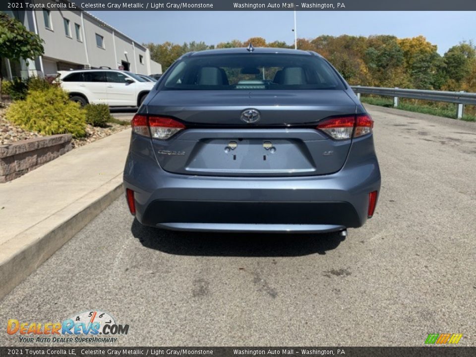 2021 Toyota Corolla LE Celestite Gray Metallic / Light Gray/Moonstone Photo #28