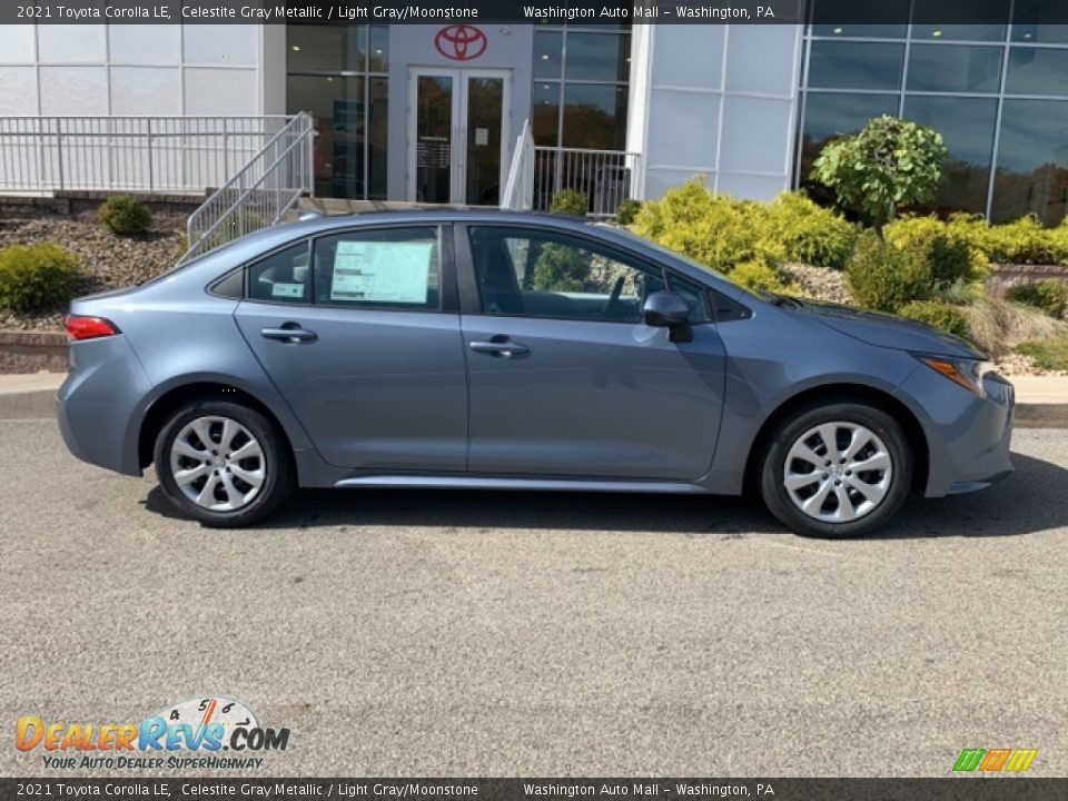 2021 Toyota Corolla LE Celestite Gray Metallic / Light Gray/Moonstone Photo #29