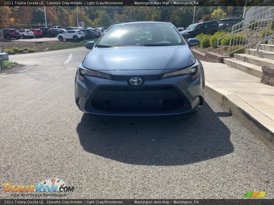 2021 Toyota Corolla LE Celestite Gray Metallic / Light Gray/Moonstone Photo #30