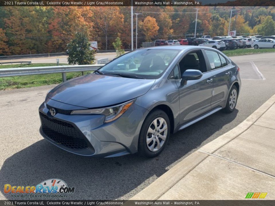 2021 Toyota Corolla LE Celestite Gray Metallic / Light Gray/Moonstone Photo #31