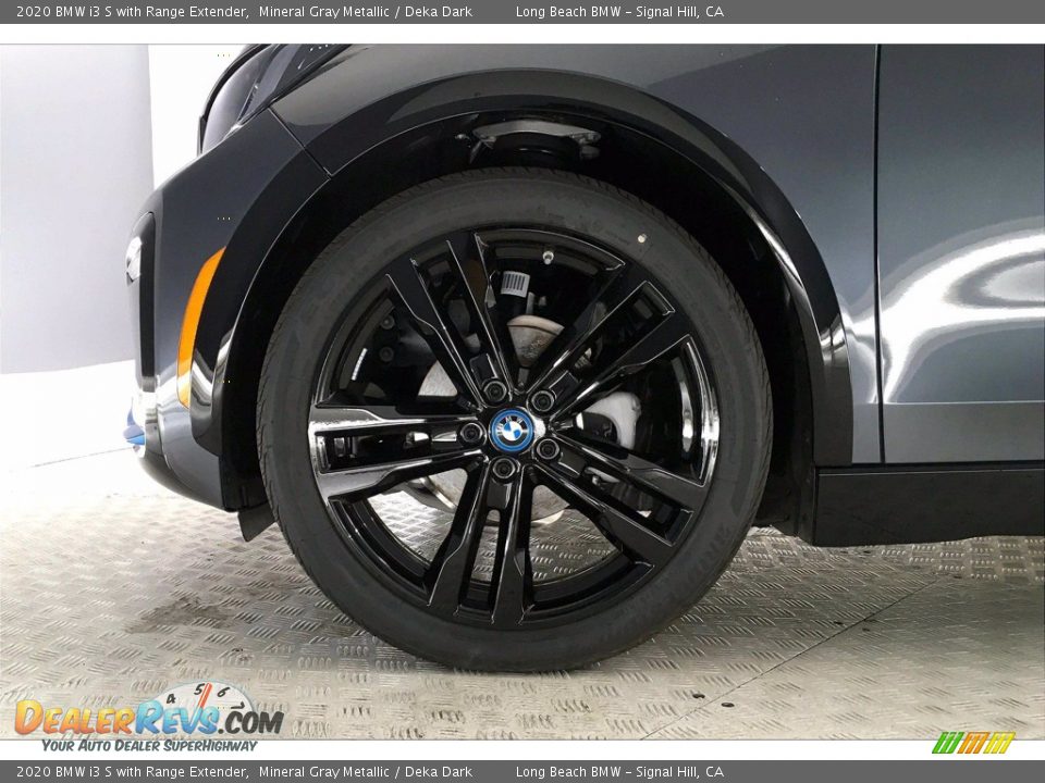 2020 BMW i3 S with Range Extender Mineral Gray Metallic / Deka Dark Photo #12