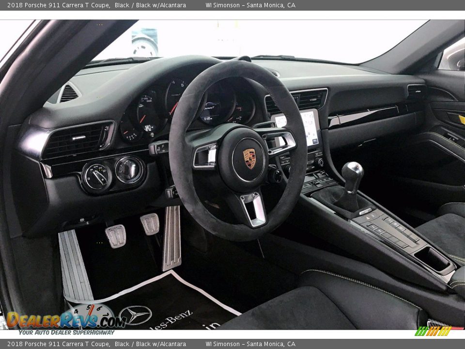 Dashboard of 2018 Porsche 911 Carrera T Coupe Photo #14