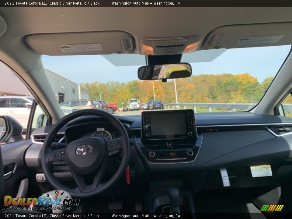 2021 Toyota Corolla LE Classic Silver Metallic / Black Photo #3