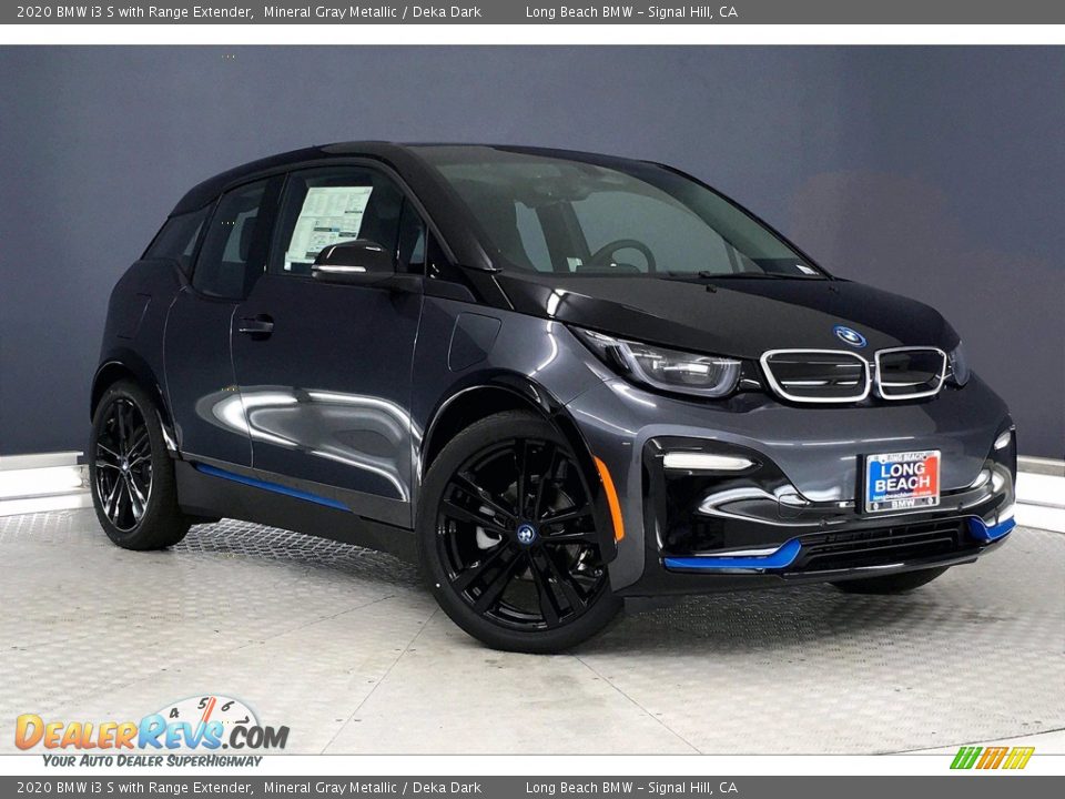2020 BMW i3 S with Range Extender Mineral Gray Metallic / Deka Dark Photo #19