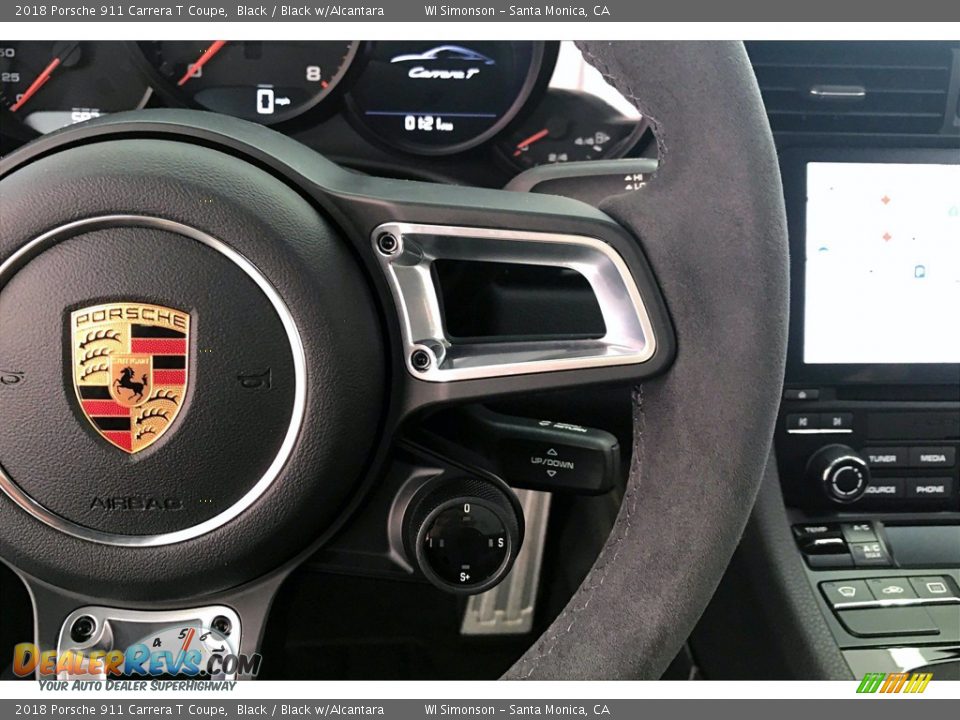 2018 Porsche 911 Carrera T Coupe Steering Wheel Photo #20