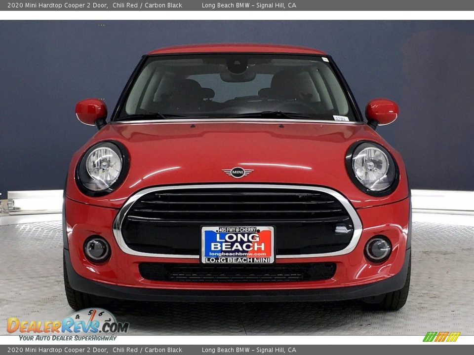 2020 Mini Hardtop Cooper 2 Door Chili Red / Carbon Black Photo #2