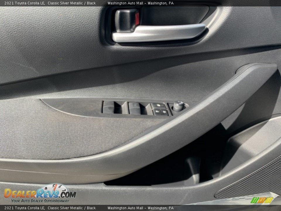 2021 Toyota Corolla LE Classic Silver Metallic / Black Photo #13