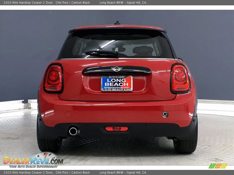 2020 Mini Hardtop Cooper 2 Door Chili Red / Carbon Black Photo #4