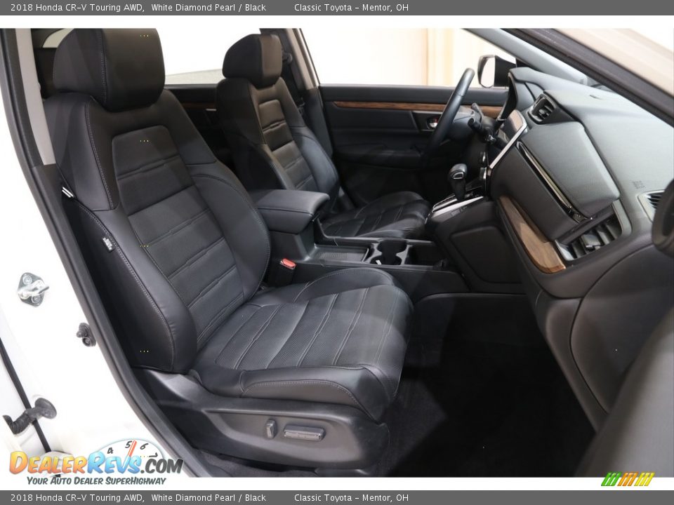 2018 Honda CR-V Touring AWD White Diamond Pearl / Black Photo #30