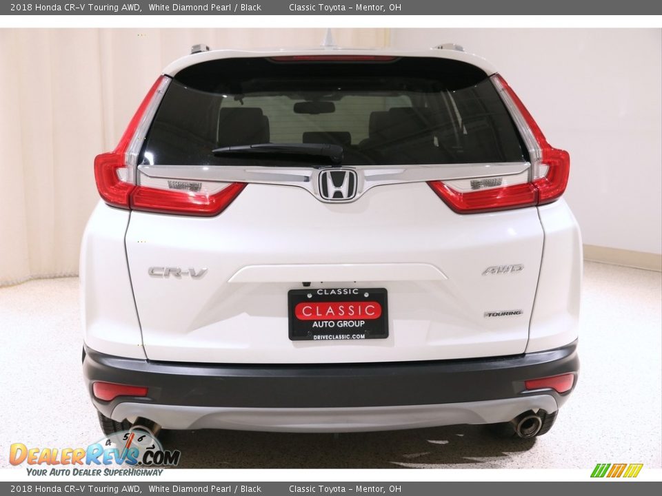 2018 Honda CR-V Touring AWD White Diamond Pearl / Black Photo #36