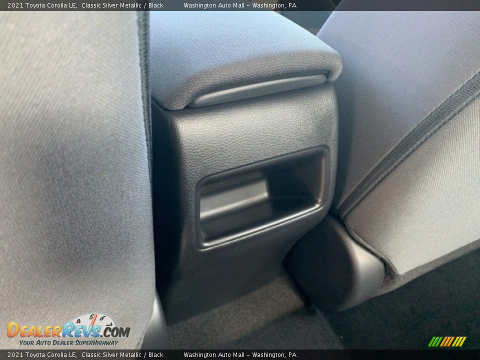 2021 Toyota Corolla LE Classic Silver Metallic / Black Photo #22
