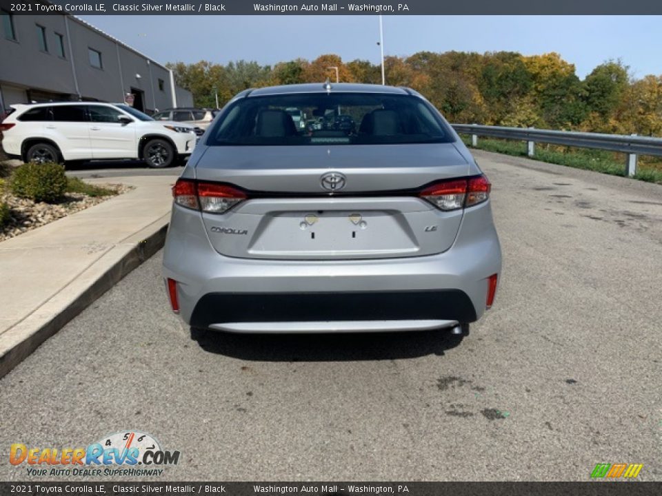 2021 Toyota Corolla LE Classic Silver Metallic / Black Photo #27