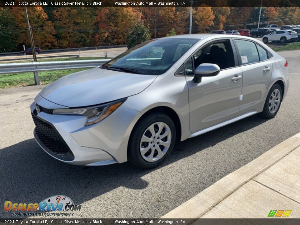 2021 Toyota Corolla LE Classic Silver Metallic / Black Photo #30