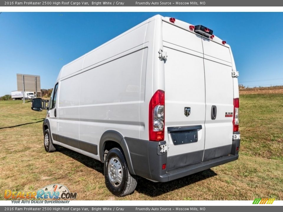 Bright White 2016 Ram ProMaster 2500 High Roof Cargo Van Photo #6