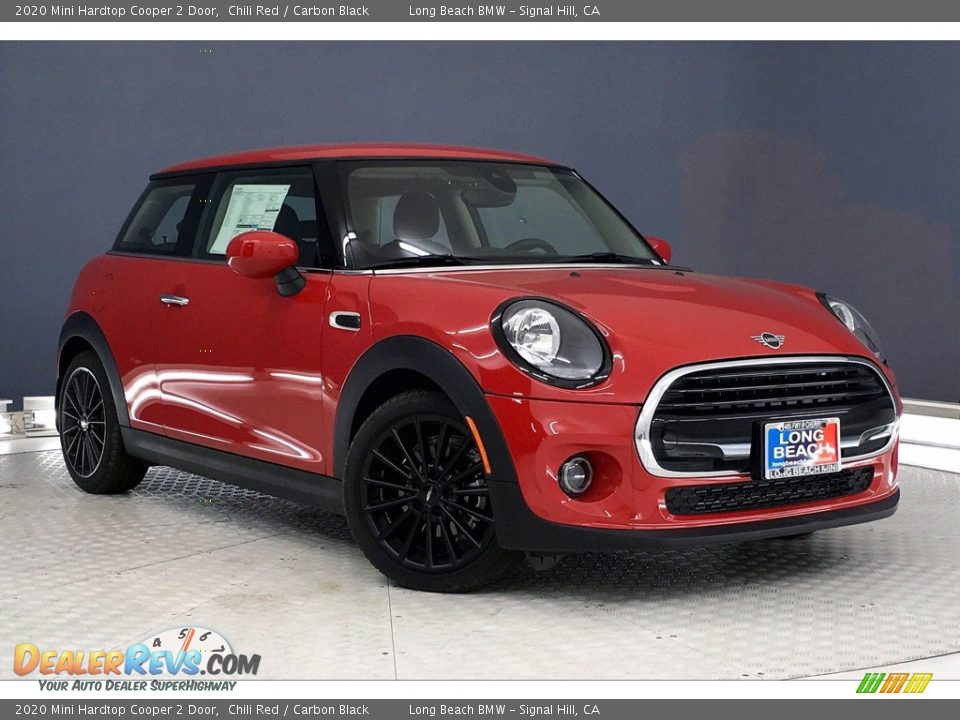 2020 Mini Hardtop Cooper 2 Door Chili Red / Carbon Black Photo #19