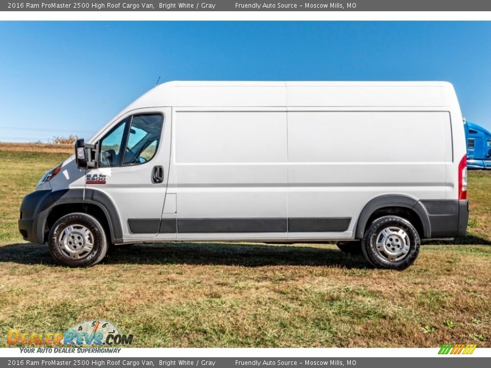 Bright White 2016 Ram ProMaster 2500 High Roof Cargo Van Photo #7