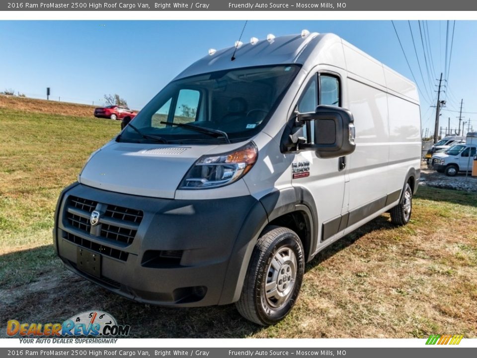 Bright White 2016 Ram ProMaster 2500 High Roof Cargo Van Photo #8