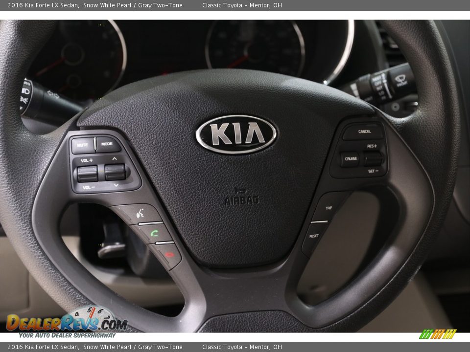 2016 Kia Forte LX Sedan Steering Wheel Photo #9