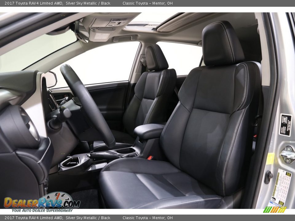2017 Toyota RAV4 Limited AWD Silver Sky Metallic / Black Photo #7