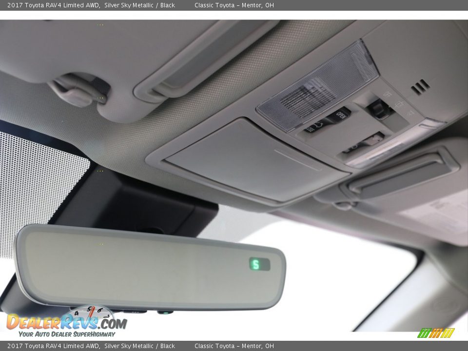 2017 Toyota RAV4 Limited AWD Silver Sky Metallic / Black Photo #10