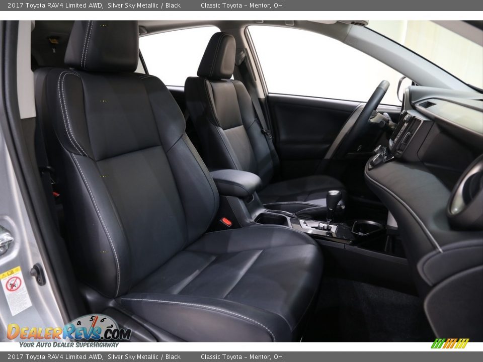 2017 Toyota RAV4 Limited AWD Silver Sky Metallic / Black Photo #22
