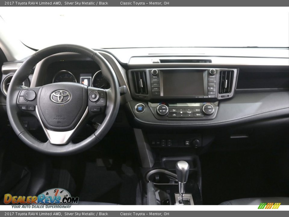 2017 Toyota RAV4 Limited AWD Silver Sky Metallic / Black Photo #26
