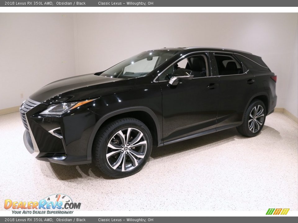 Front 3/4 View of 2018 Lexus RX 350L AWD Photo #3