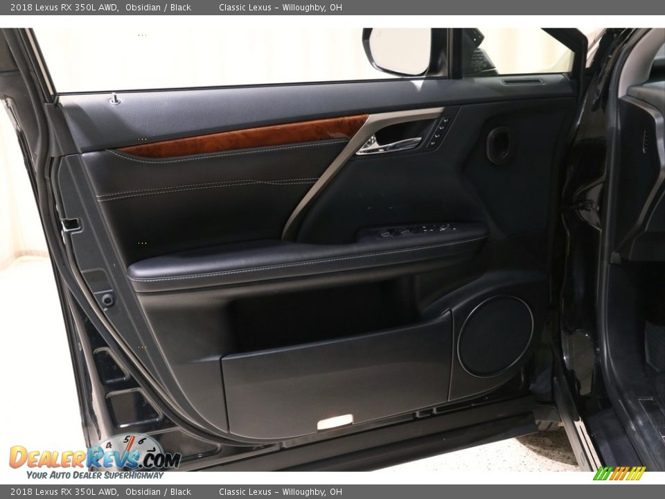 2018 Lexus RX 350L AWD Obsidian / Black Photo #4
